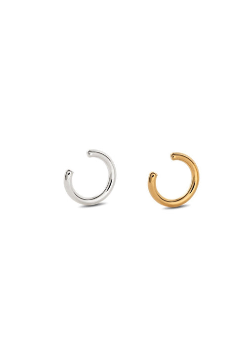 Line Ear Cuffs Rock'n Roll Gold and Silver