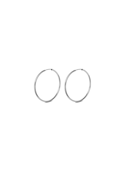Nomad Hoops Silver, 30mm - NO MORE ACCESSORIES