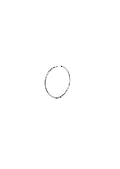 Nomad Hoops Silver, 30mm - NO MORE ACCESSORIES