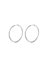 Nomad Hoops Silver, 40mm - NO MORE ACCESSORIES