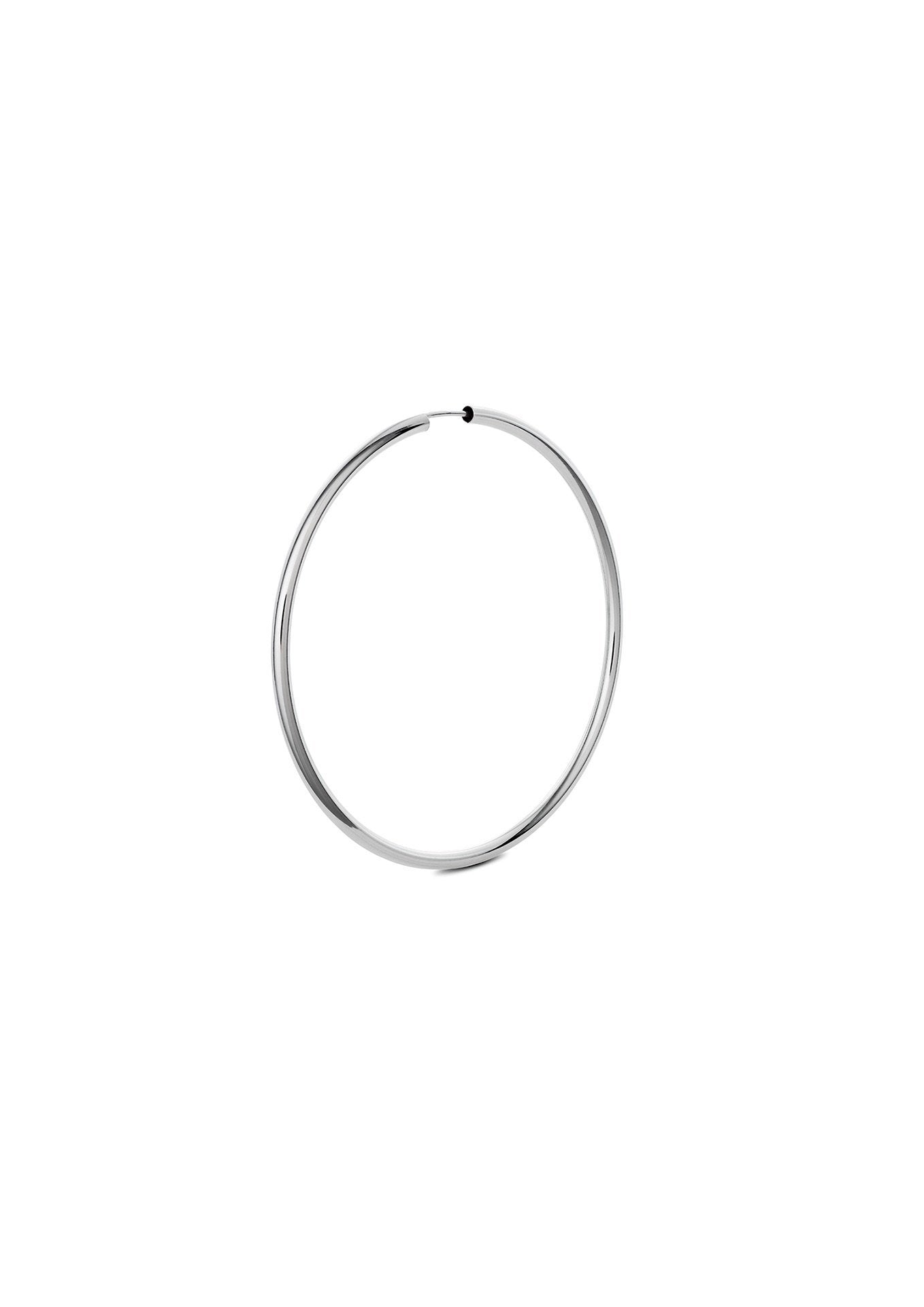Nomad Hoops Silver, 60mm - NO MORE ACCESSORIES