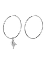 North Star Nomad Hoops Silver - NO MORE ACCESSORIES