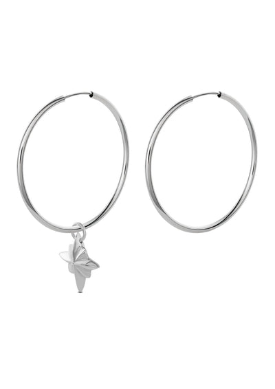 North Star Nomad Hoops Silver - NO MORE ACCESSORIES
