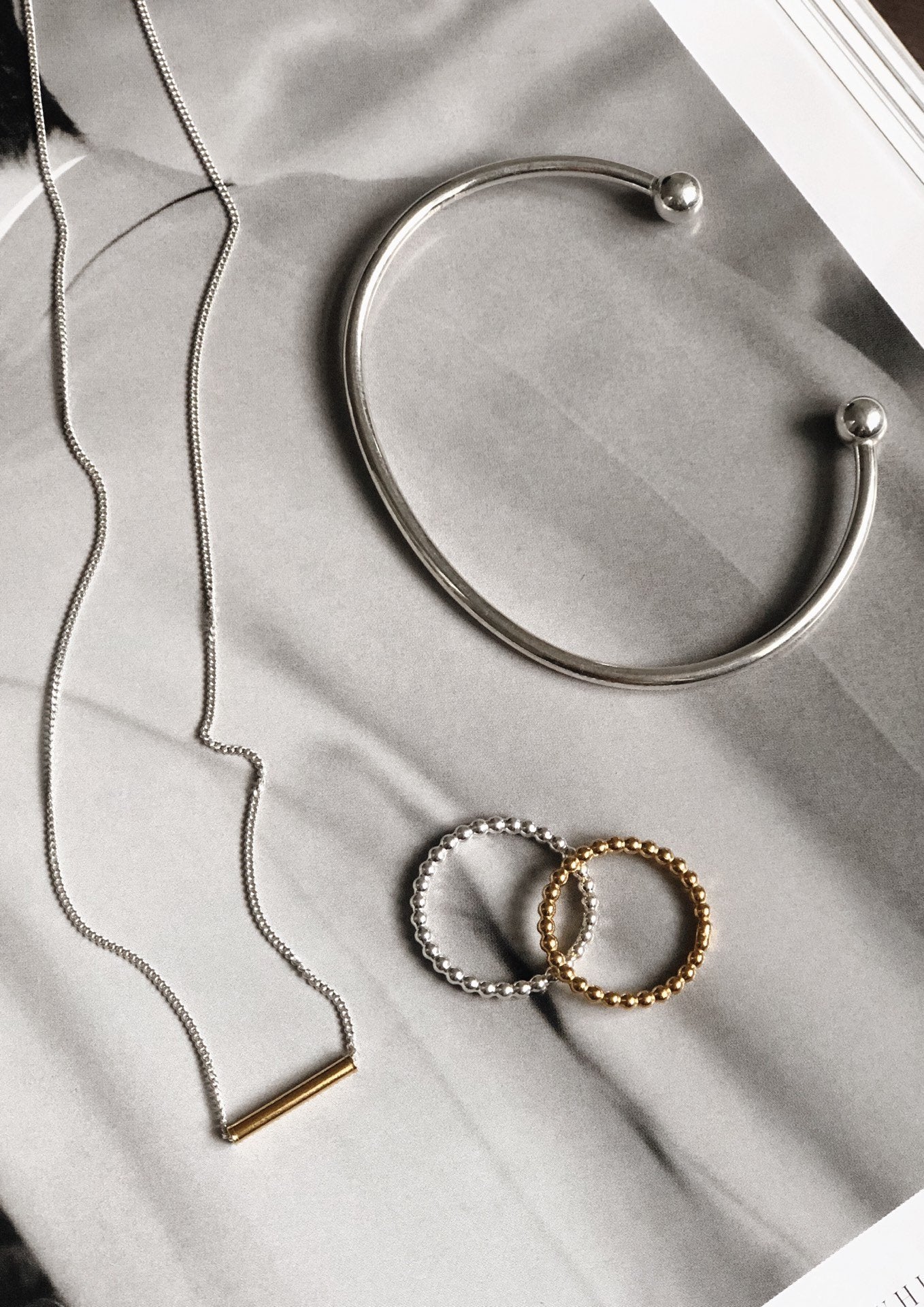 Pipe Necklace Gold - NO MORE ACCESSORIES