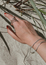 Reef Break Wave Ring Silver - NO MORE ACCESSORIES
