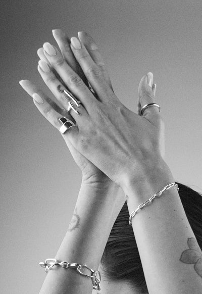 Spiked Havoc Ring Silver - NO MORE ACCESSORIES