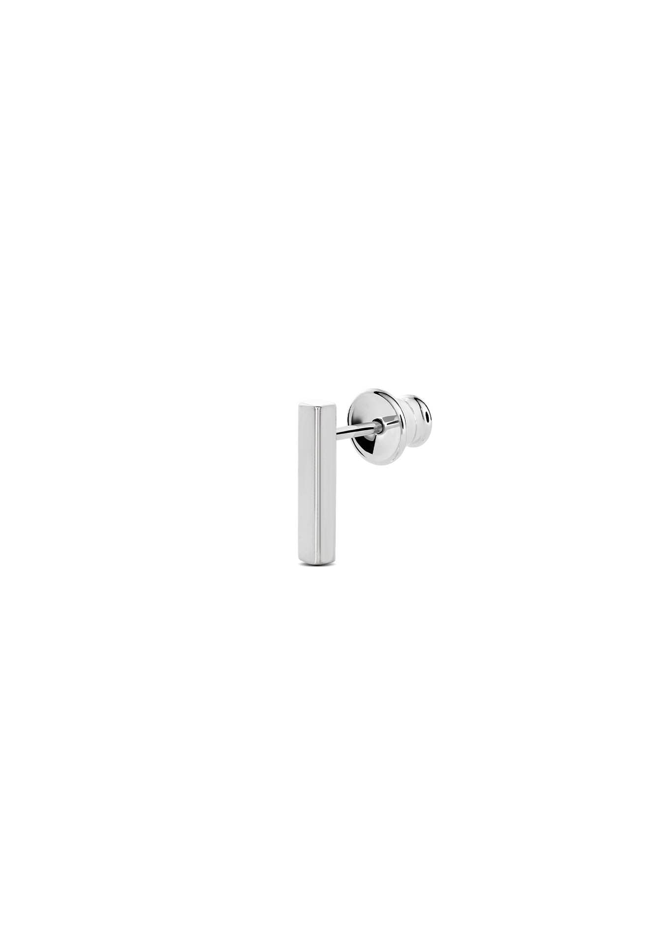 Square Stud Earrings Silver - NO MORE ACCESSORIES