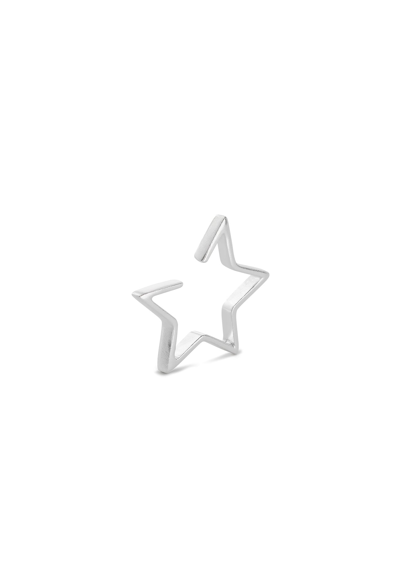 Star Ear Cuff Silver - NO MORE ACCESSORIES