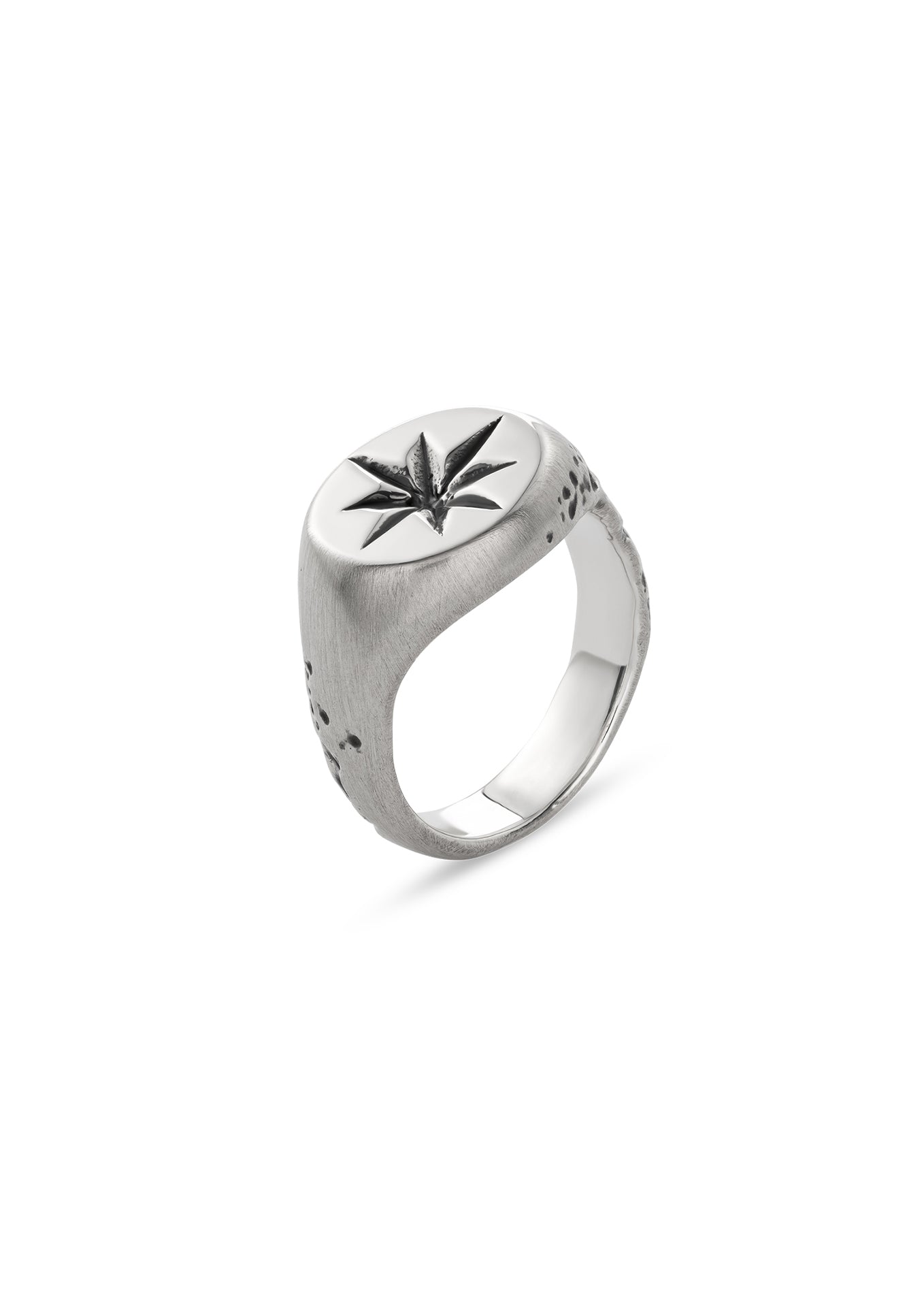 Star Signet Ring Silver - NO MORE ACCESSORIES